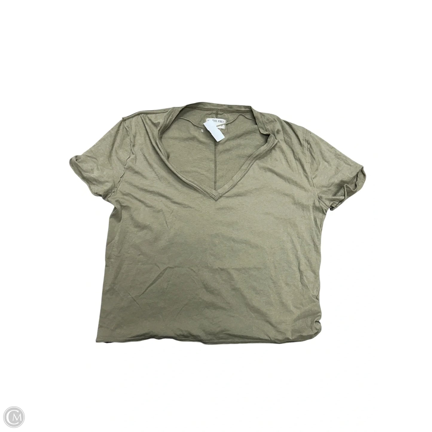 Top Short Sleeve By We The Free In Green, Size: Xs