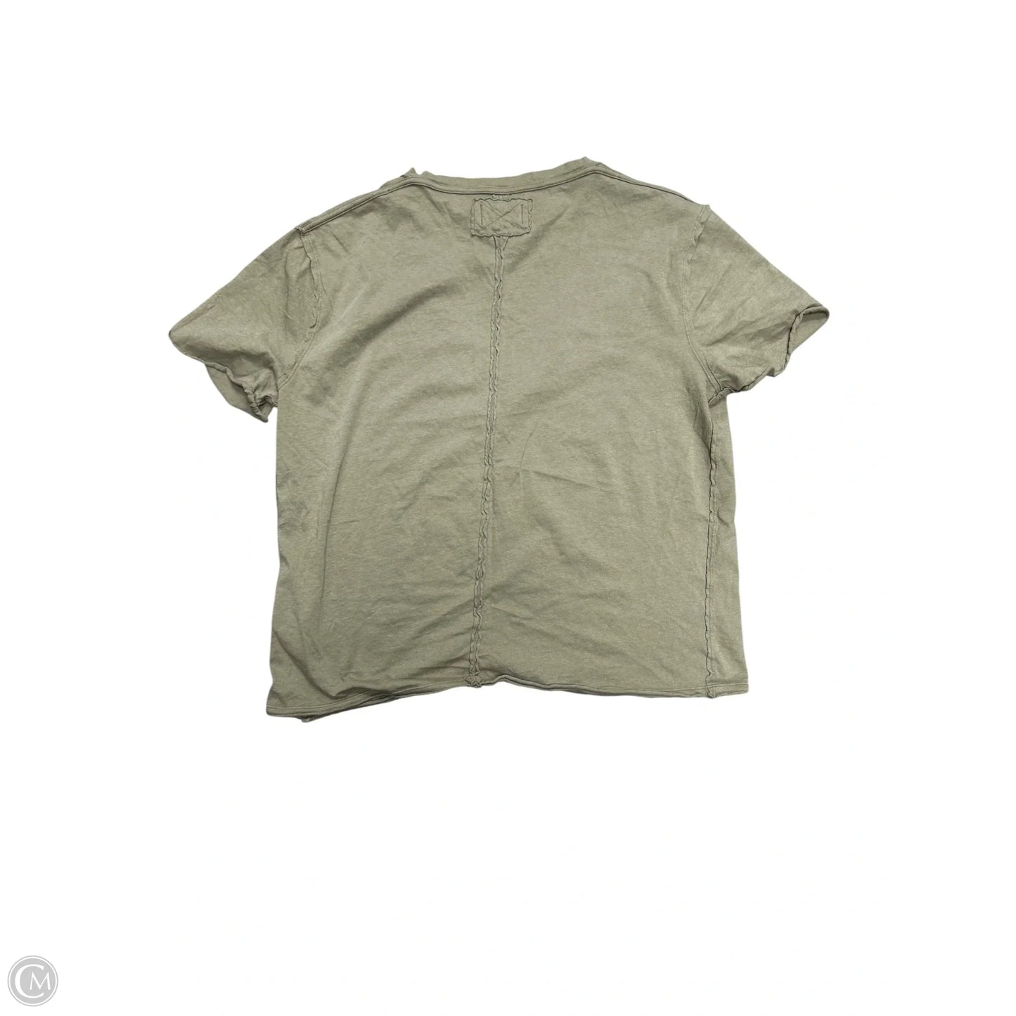 Top Short Sleeve By We The Free In Green, Size: Xs