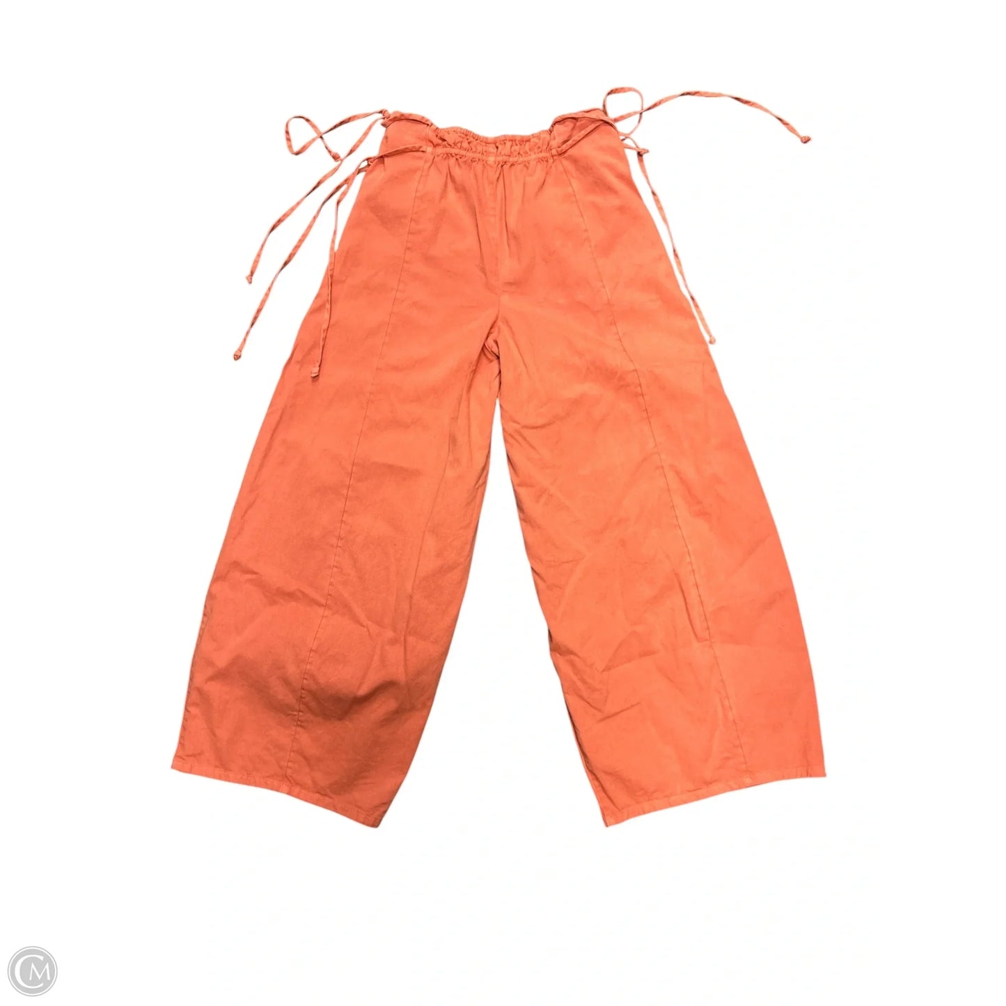 Pants Wide Leg By Free People In Orange, Size: Xs