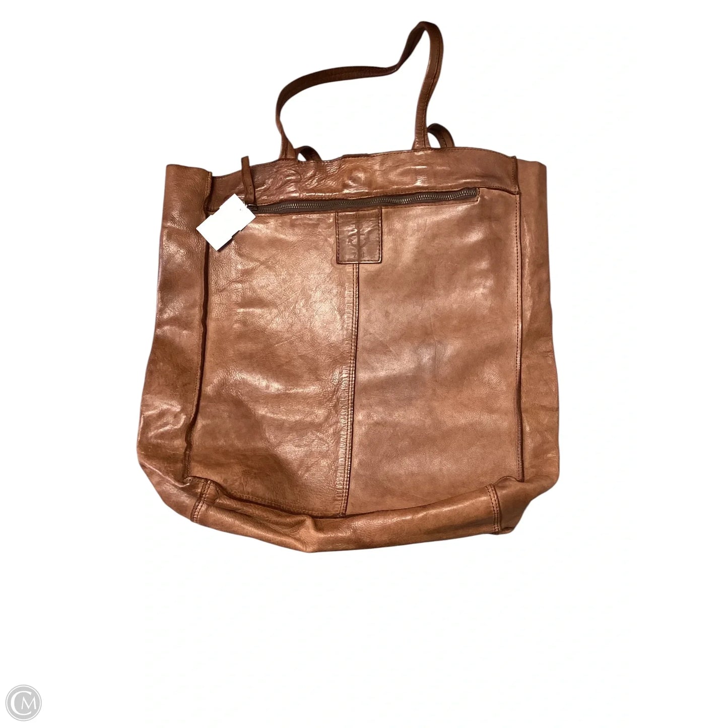 Handbag Leather By Clothes Mentor, Size: Large