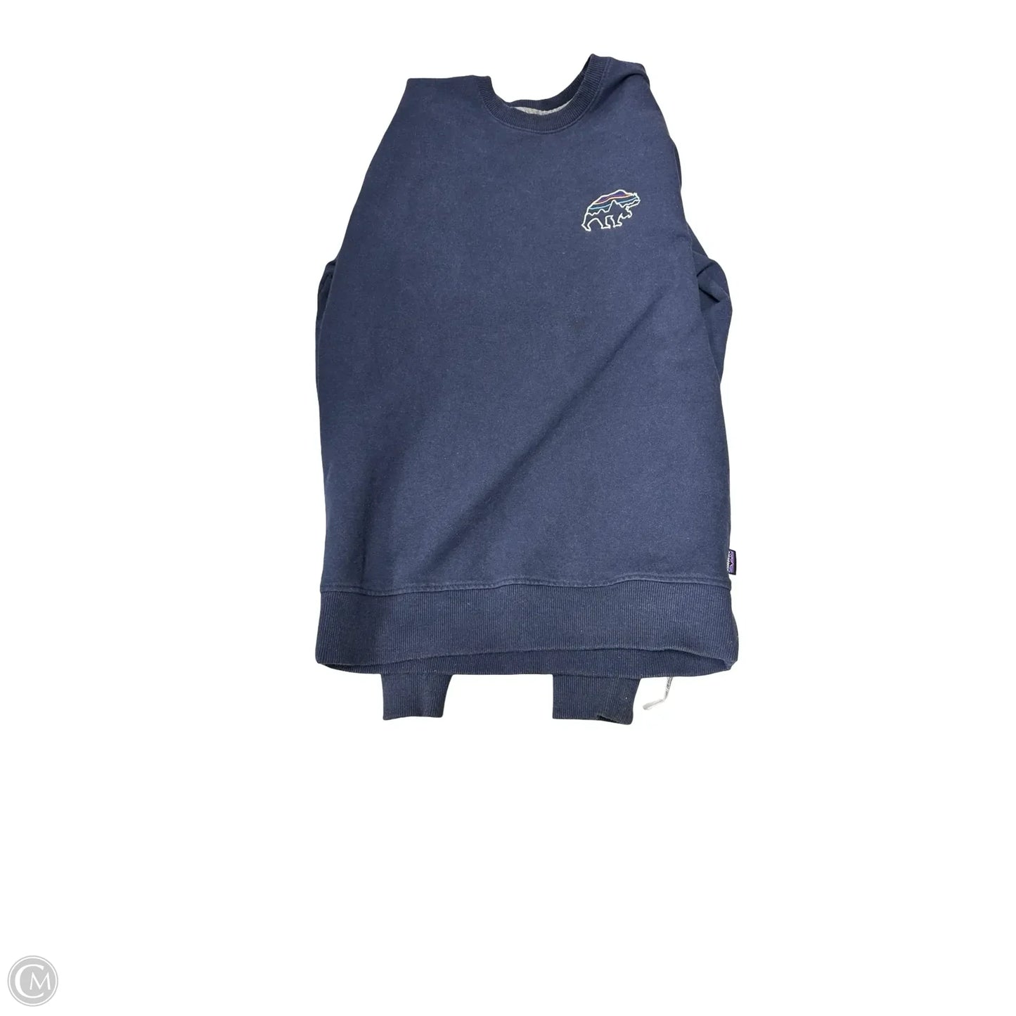 Sweatshirt Crewneck By Patagonia In Navy, Size: S