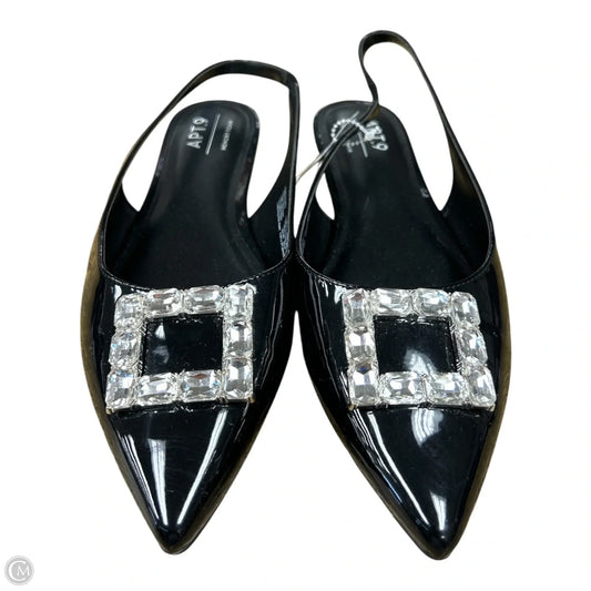 Shoes Flats By Apt 9 In Black, Size: 8.5