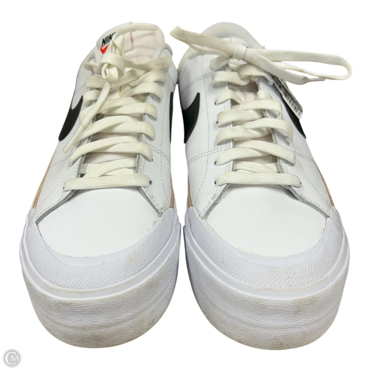 Shoes Sneakers Platform By Nike In Black & White, Size: 11