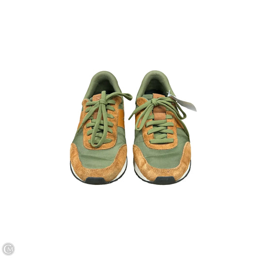 Shoes Sneakers By Kizik In Brown & Green, Size: 9