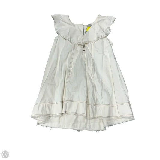 Dress Casual Short By Pilcro In Ivory, Size: Mp