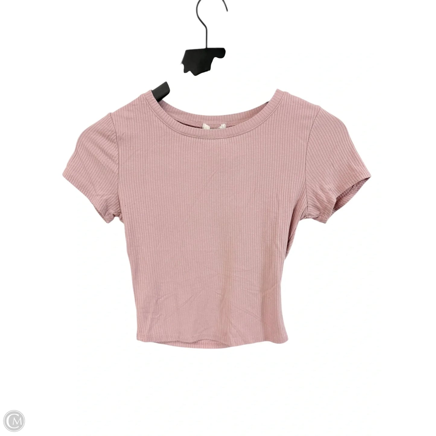 Top Short Sleeve By Bozzolo In Pink, Size: M