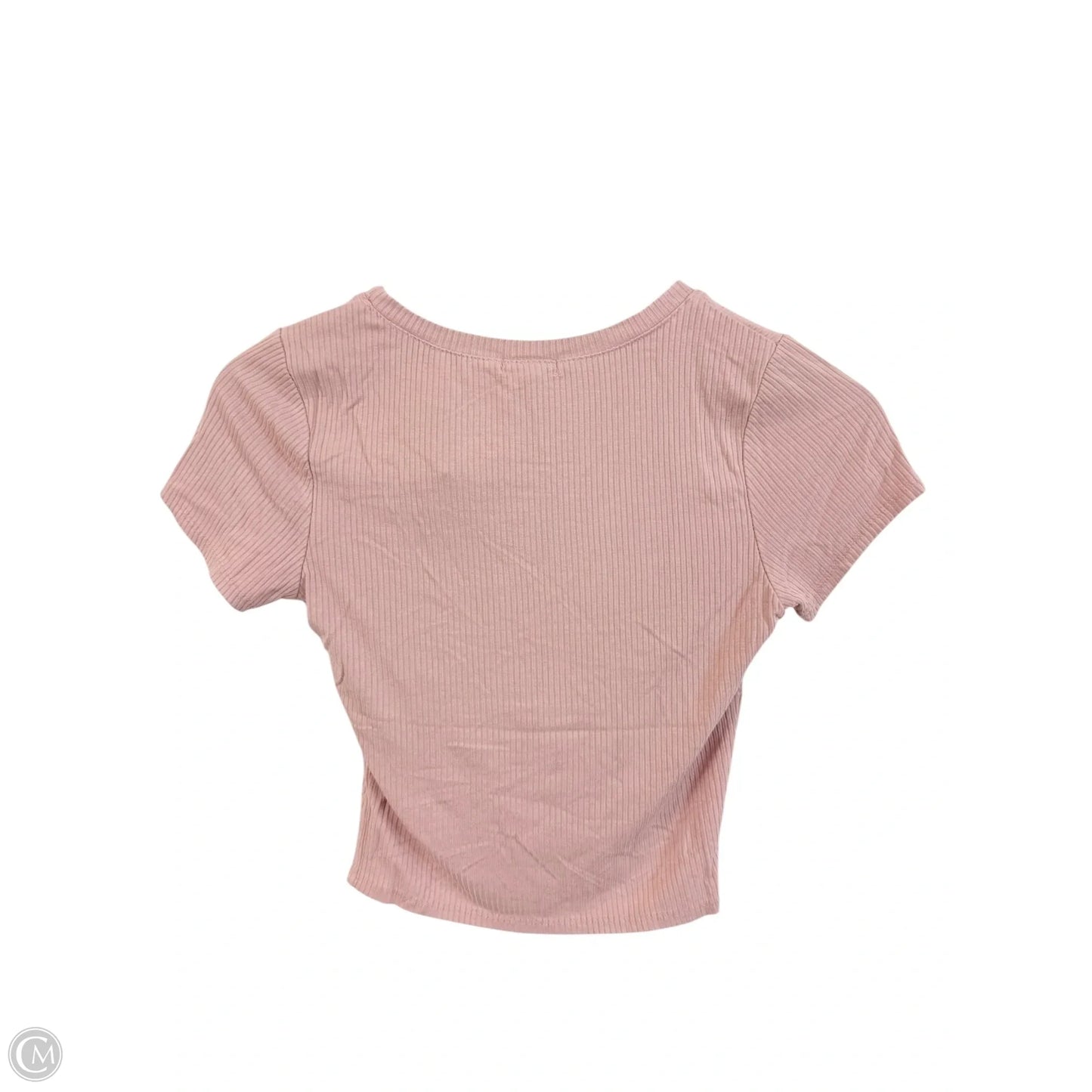 Top Short Sleeve By Bozzolo In Pink, Size: M