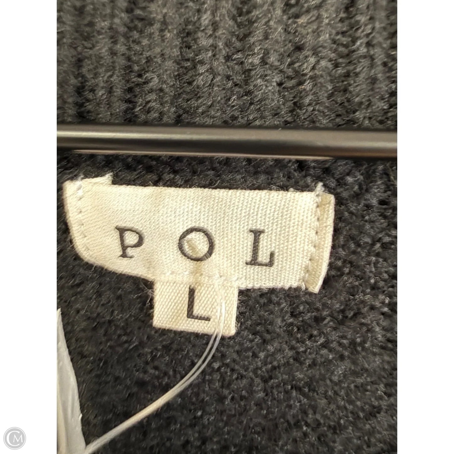 Sweater By Pol In Black, Size: L