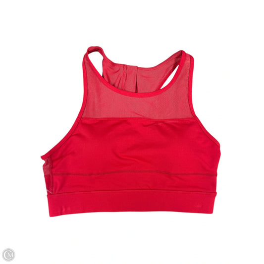 Athletic Bra By Zyia In Red, Size: L