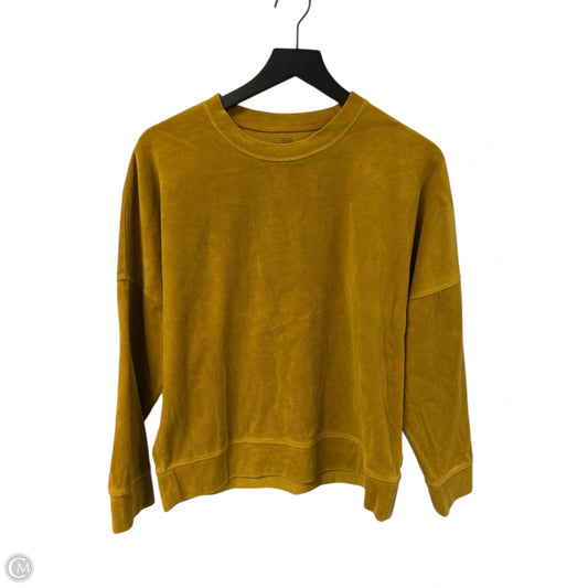 Top Long Sleeve By Aerie In Gold, Size: S