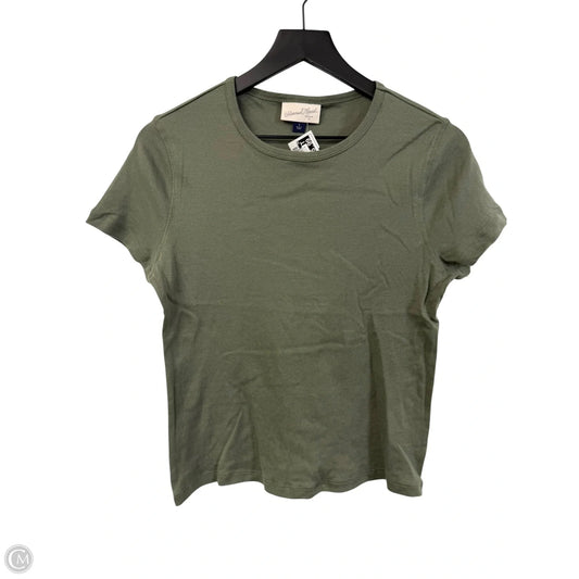 Top Short Sleeve Basic By Universal Thread In Green, Size: S