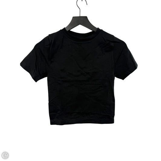 Top Short Sleeve Basic By A New Day In Black, Size: S