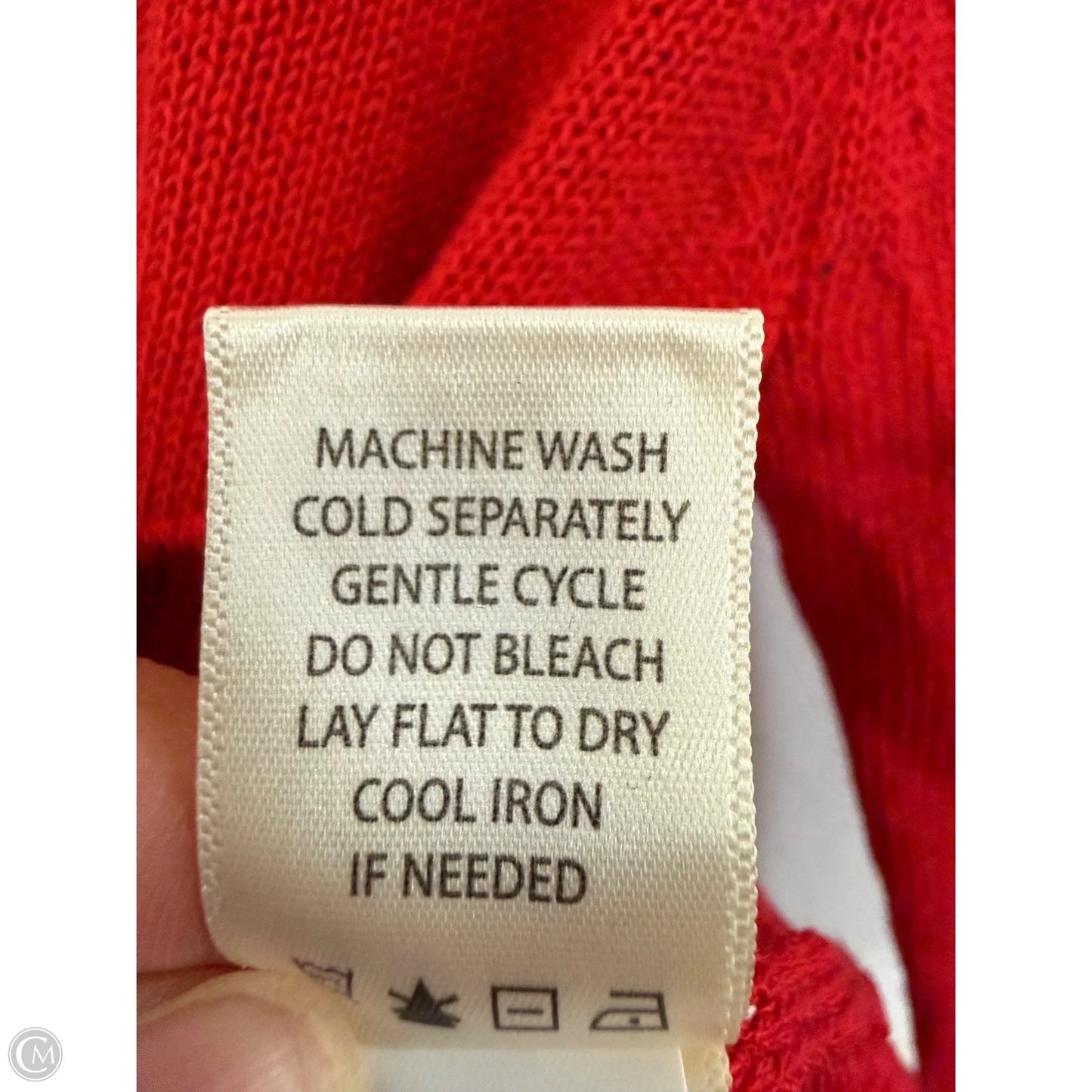 Sweater By Max Studio In Red, Size: S