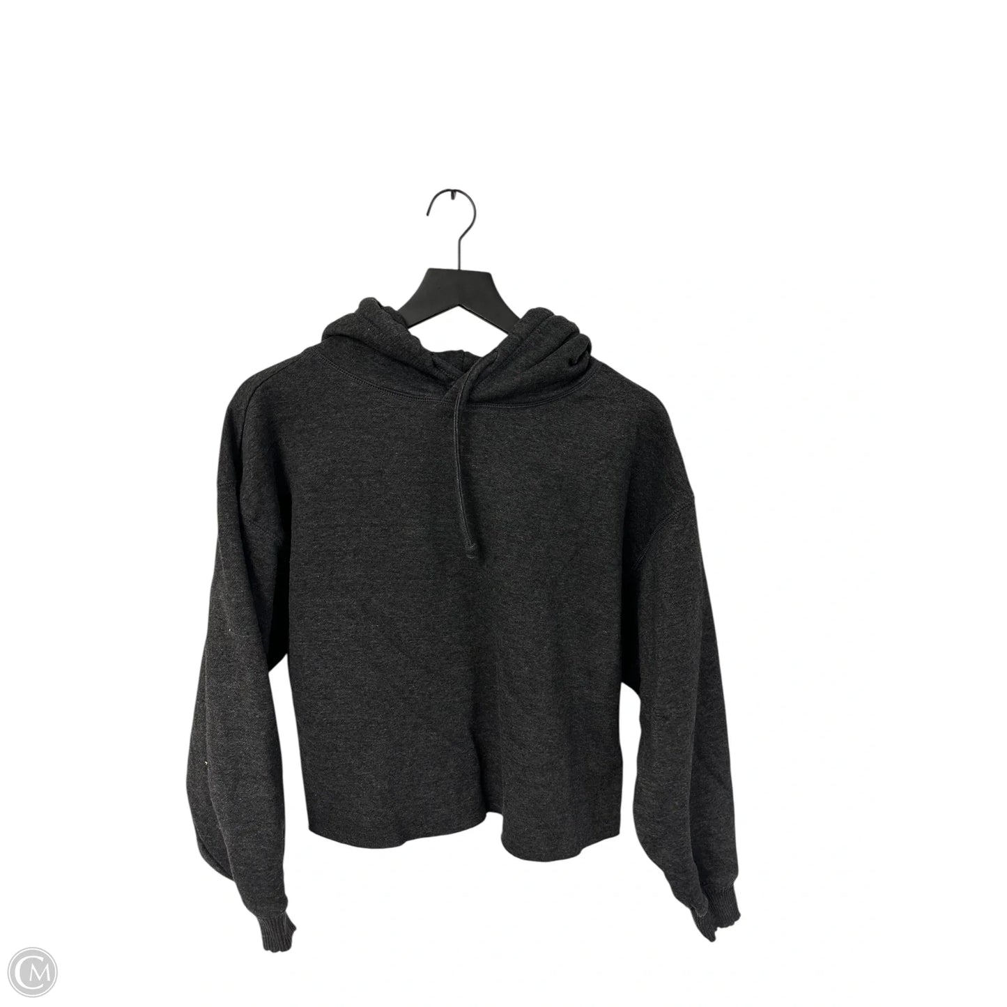 Sweatshirt Hoodie By Zenana Outfitters In Black, Size: M