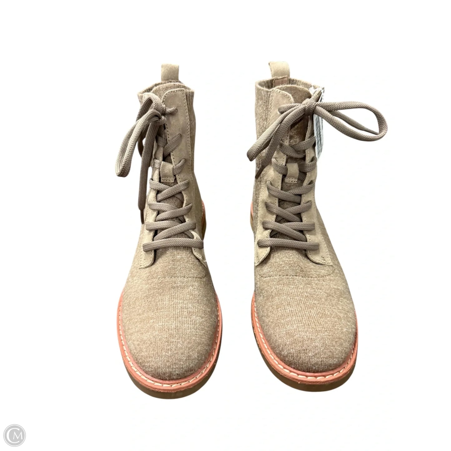 Boots Ankle Flats By Sofft In Tan, Size: 9.5