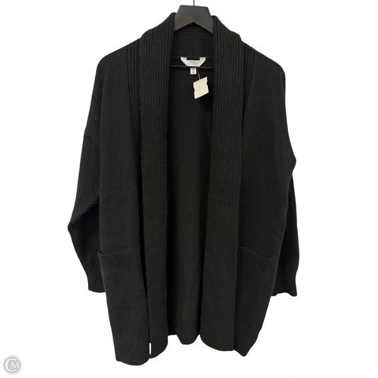 Sweater Cardigan By Time And Tru In Black, Size: S