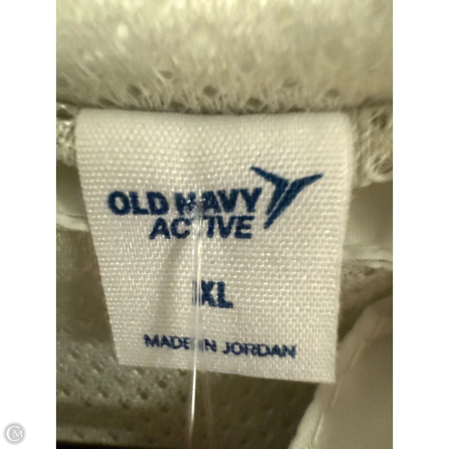 Jacket Windbreaker By Old Navy In Blue, Size: Xl