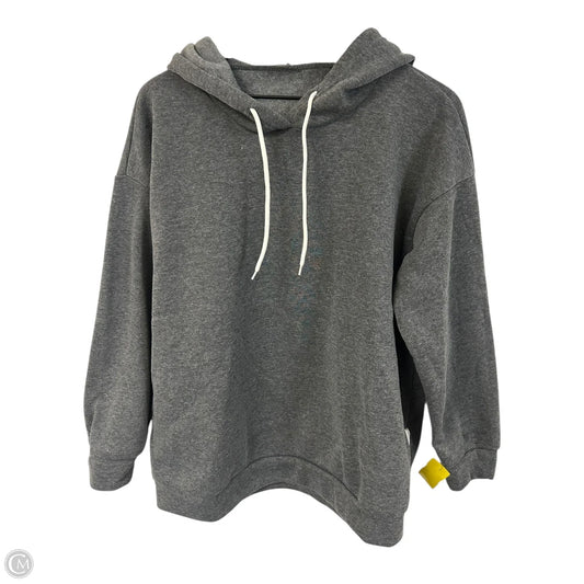 Sweatshirt Hoodie By Cme In Grey, Size: 1x