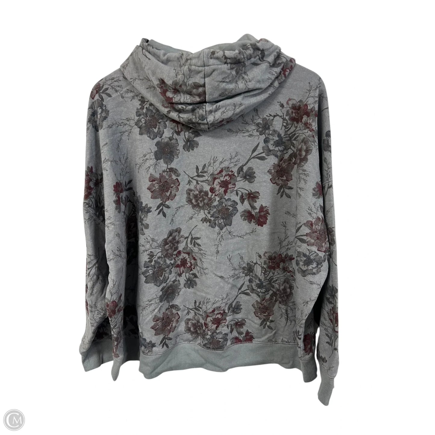 Sweatshirt Hoodie By Torrid In Grey, Size: Xl