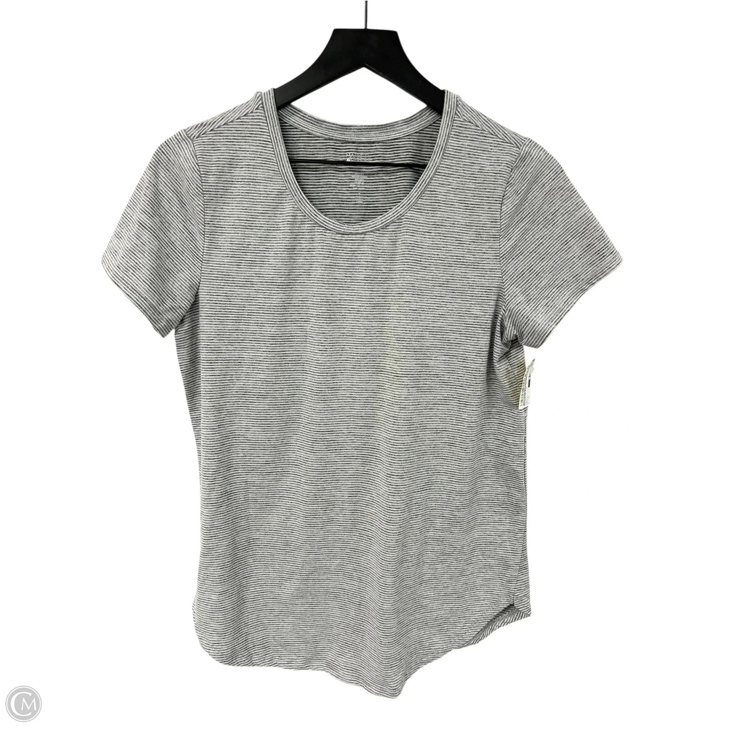 Athletic Top Short Sleeve By Market & Spruce In Grey, Size: M