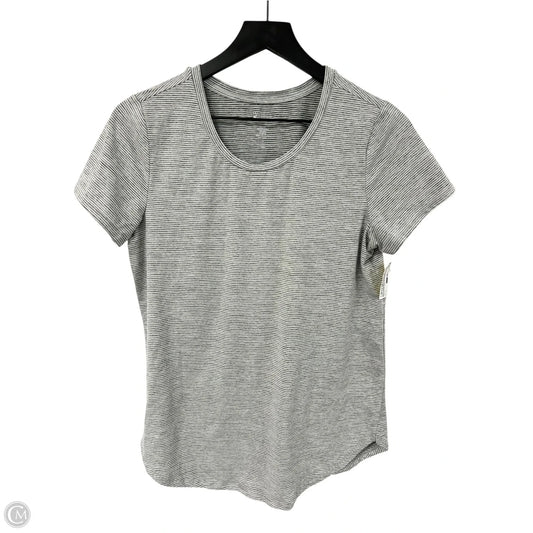 Athletic Top Short Sleeve By Market & Spruce In Grey, Size: M