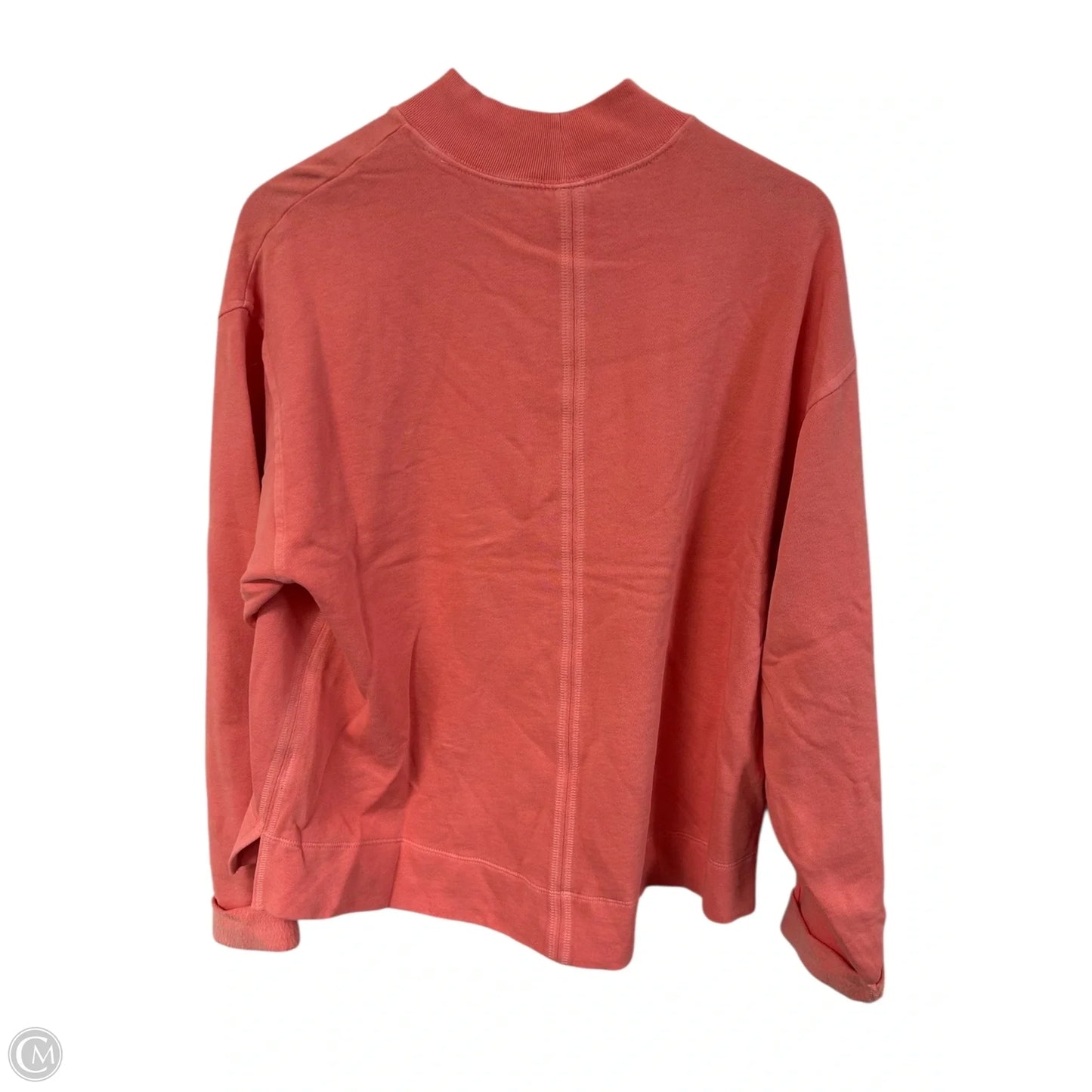 Sweatshirt Collar By Old Navy In Coral, Size: M