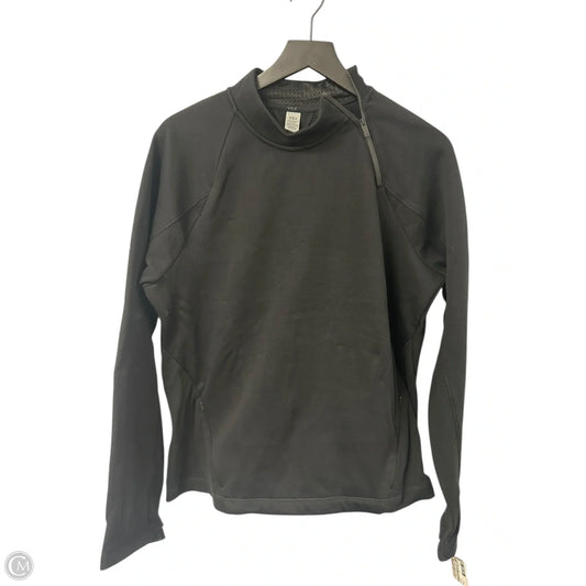 Athletic Sweatshirt Collar By Victorias Secret In Black, Size: L
