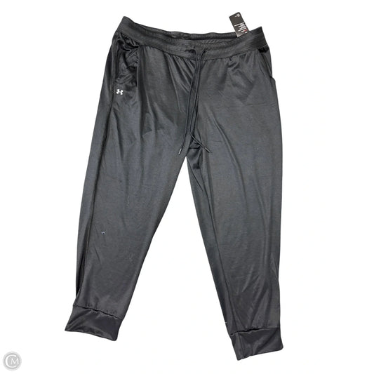 Athletic Pants By Under Armour In Black, Size: 2x