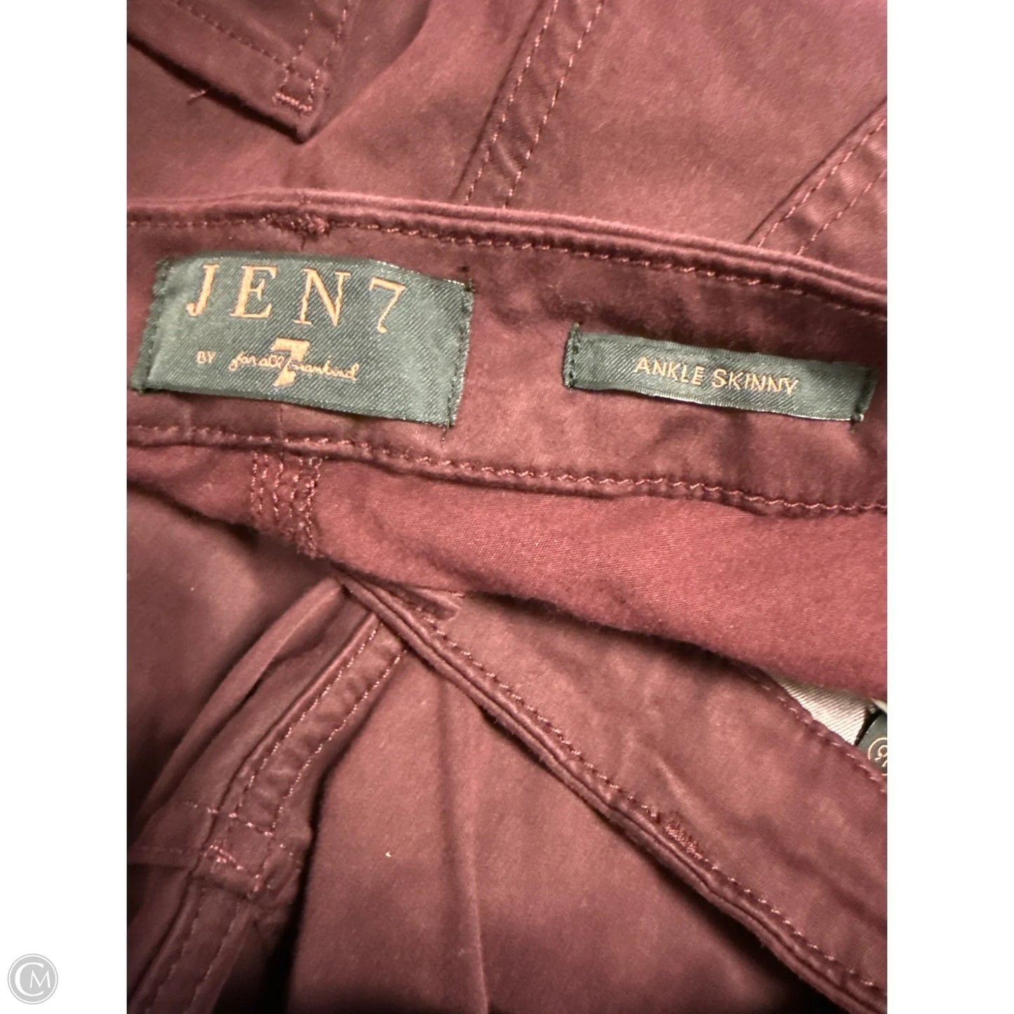 Pants Other By 7 For All Mankind In Red, Size: 16