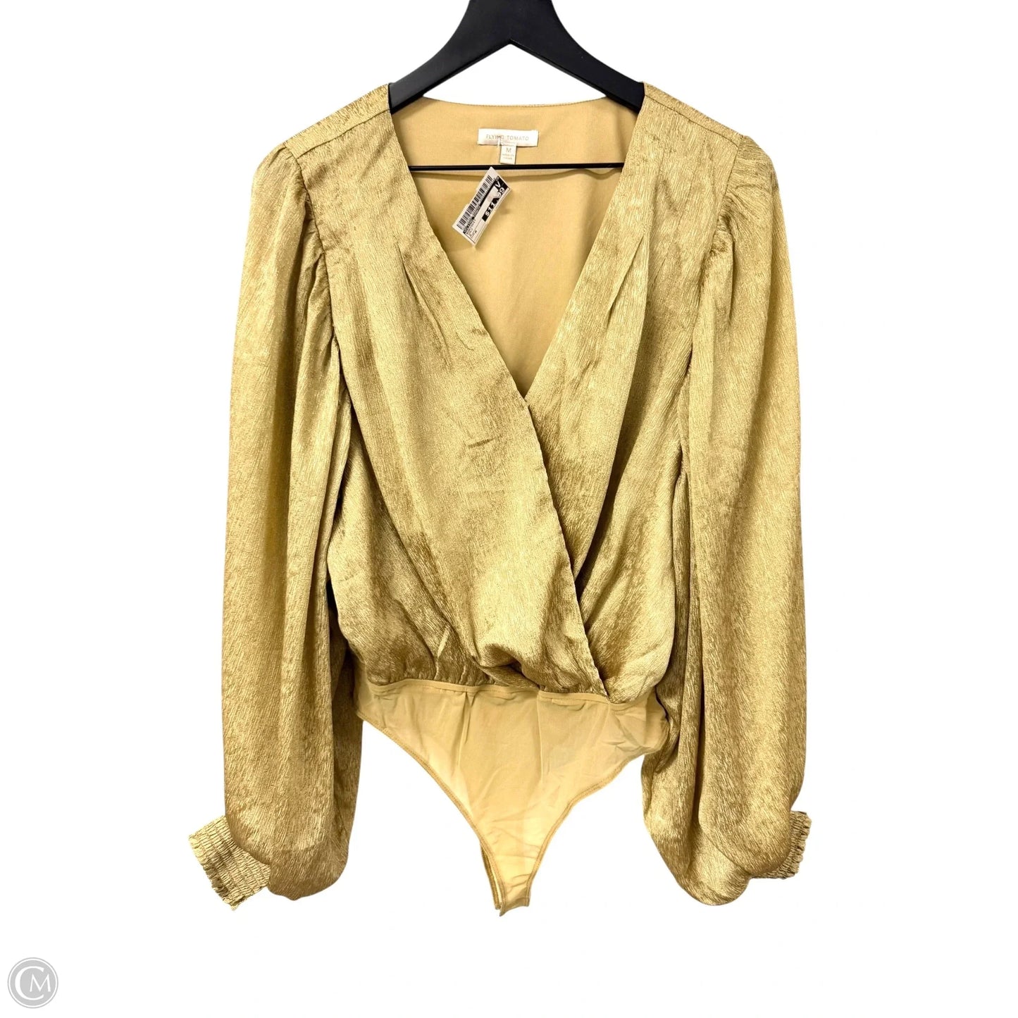 Bodysuit By Flying Tomato In Gold, Size: M