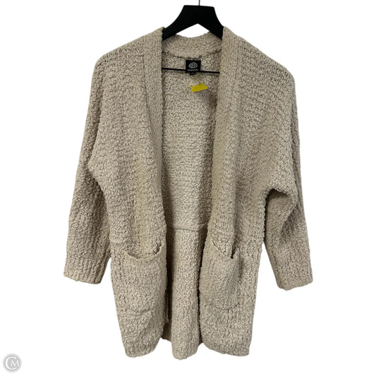 Sweater Cardigan By Bobeau In Ivory, Size: S