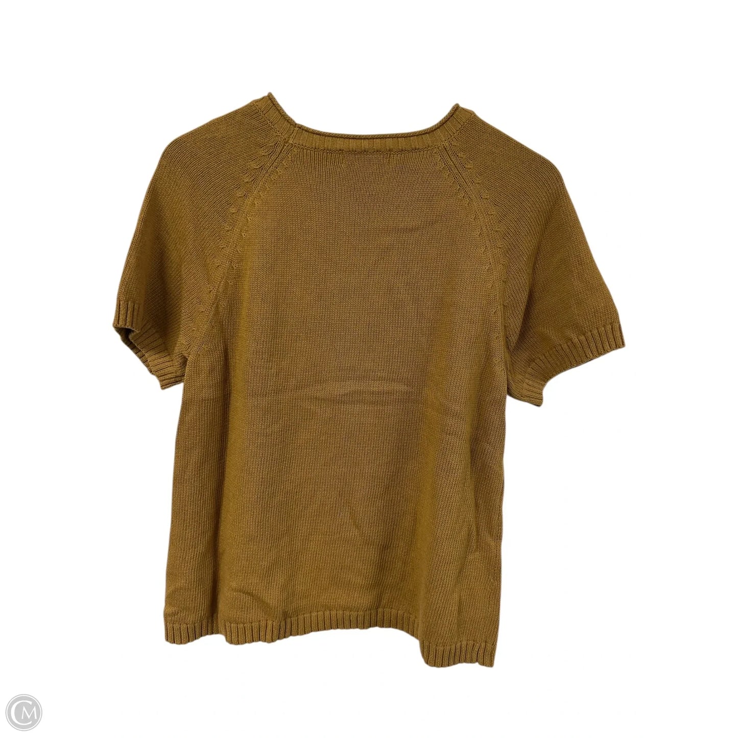 Sweater Designer By Halston In Yellow, Size: L