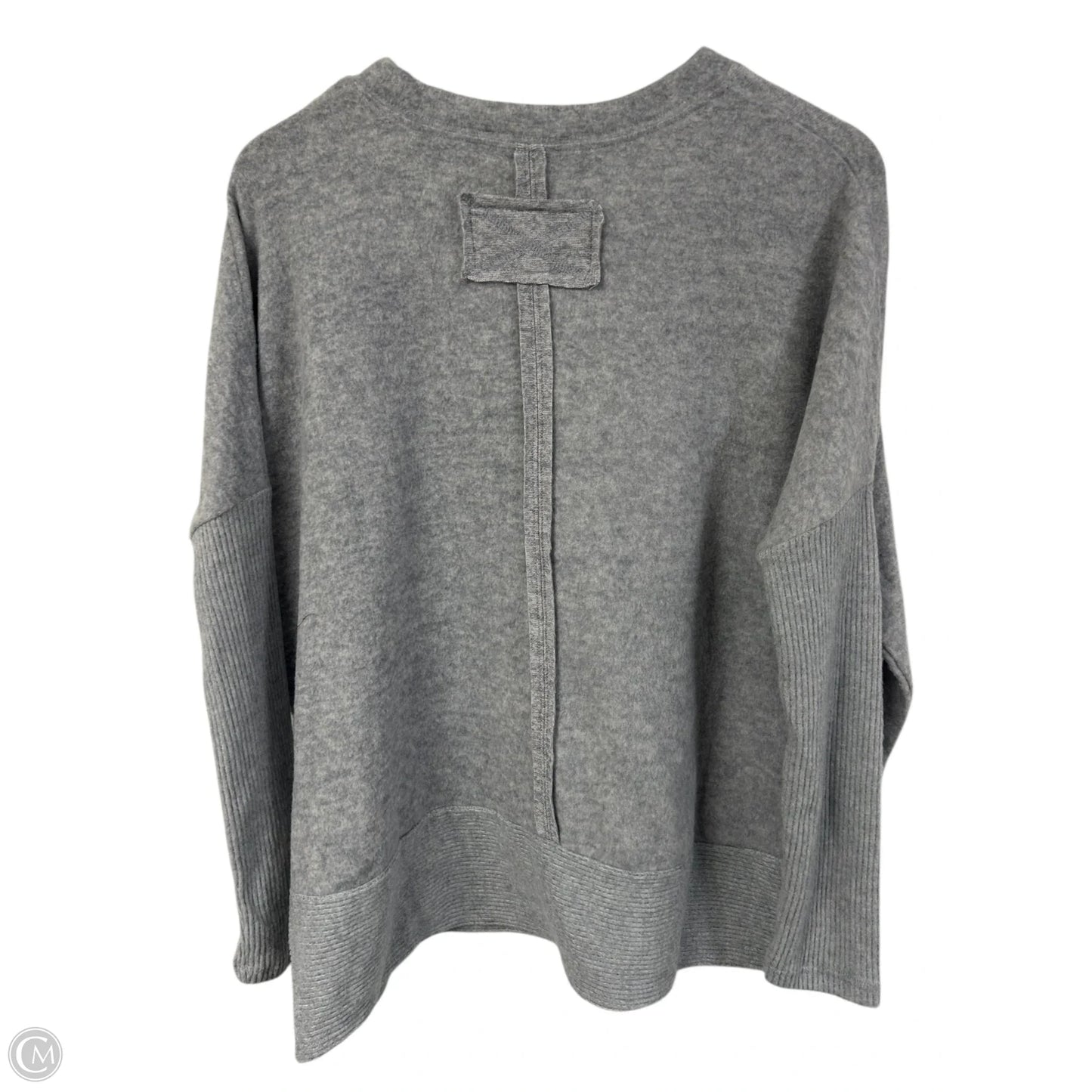 Sweater By Zenana In Grey, Size: L
