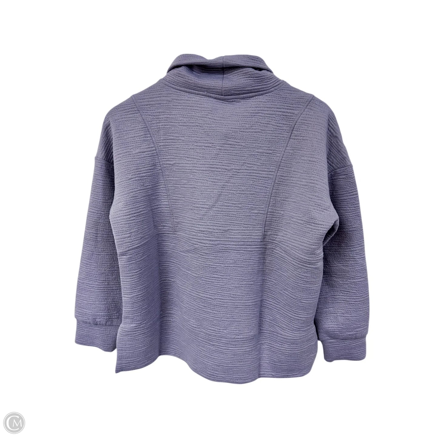 Athletic Sweatshirt Collar By Rbx In Purple, Size: S