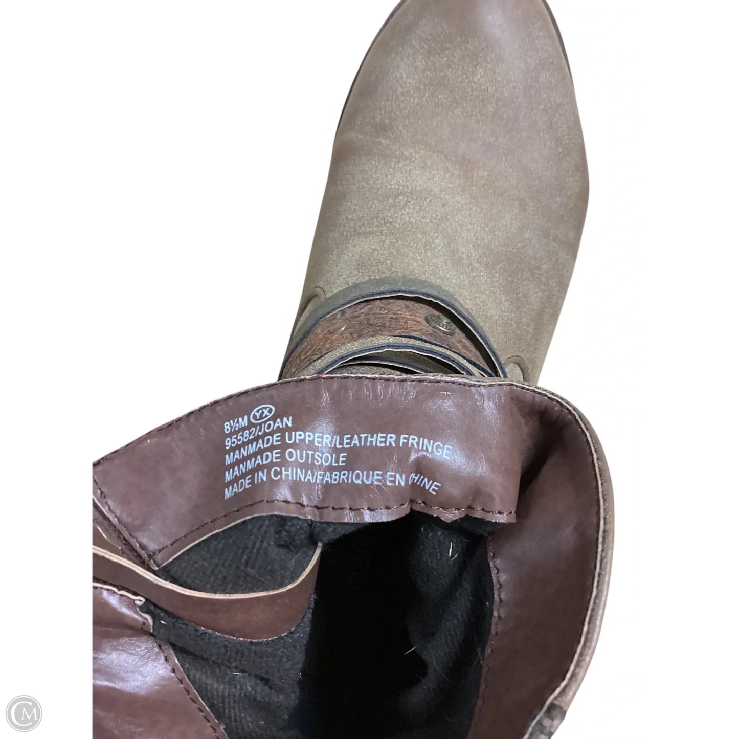 Boots Ankle Flats By Maurices In Brown, Size: 8.5