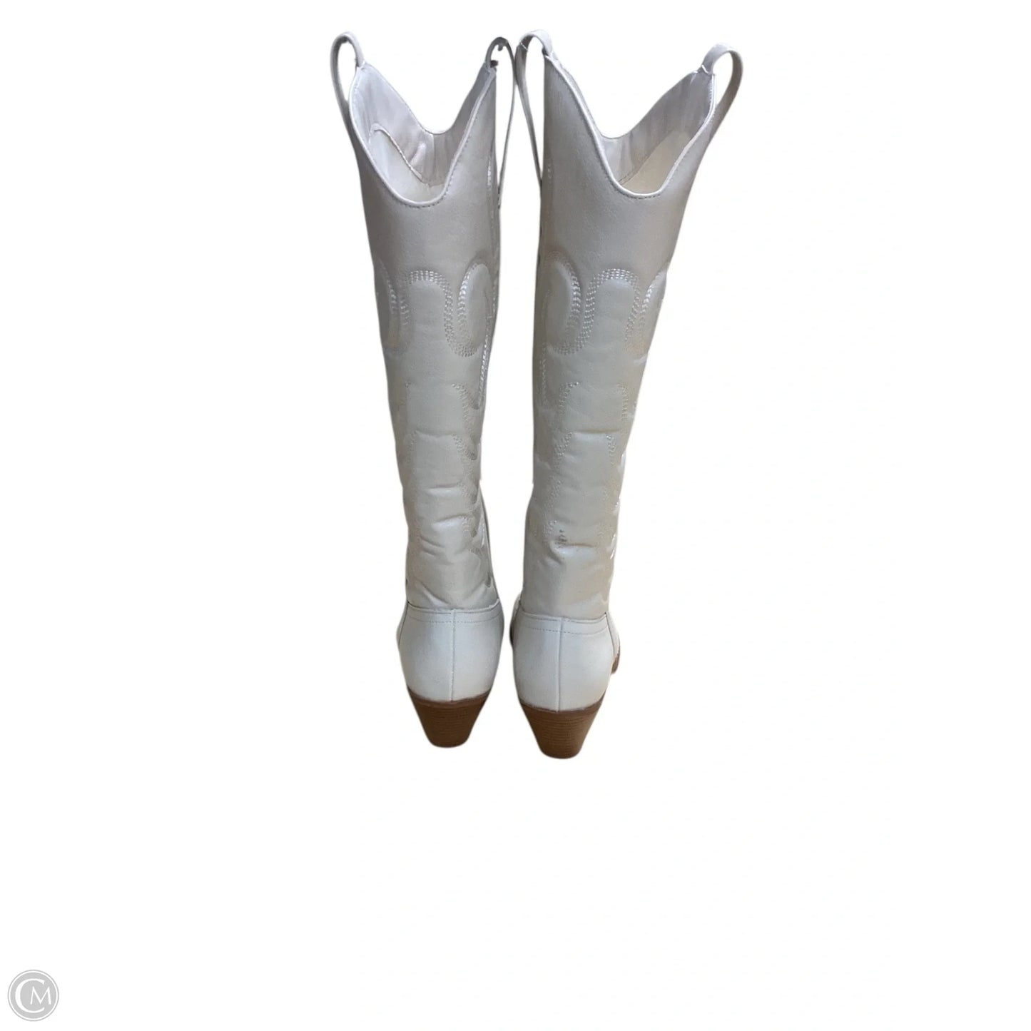 Boots Western By Coconuts In White, Size: 6.5