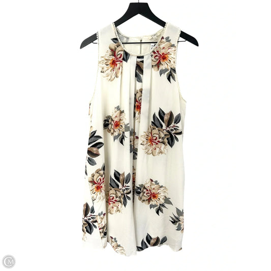 Dress Casual Short By Umgee In Floral Print, Size: L