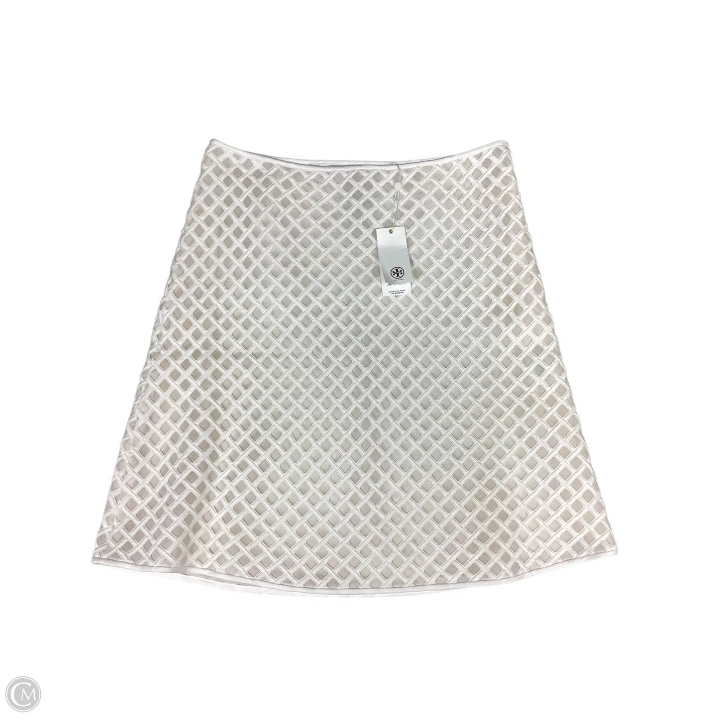 Skirt Designer By Tory Burch In Ivory, Size: 8