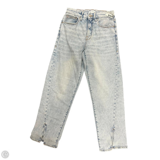Jeans Straight By Good American In Blue Denim, Size: 6