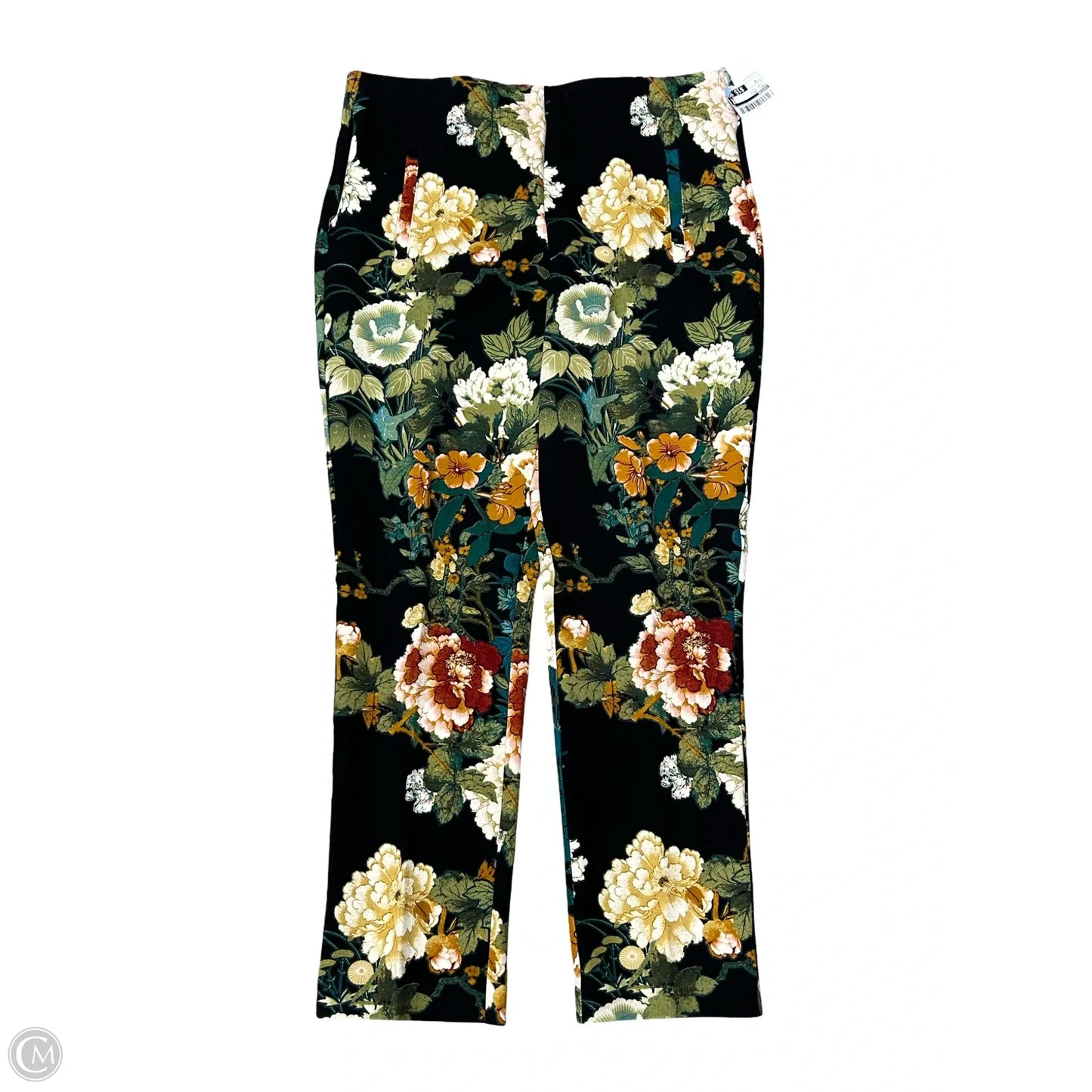 Pants Dress By Chicos In Floral Print, Size: 6