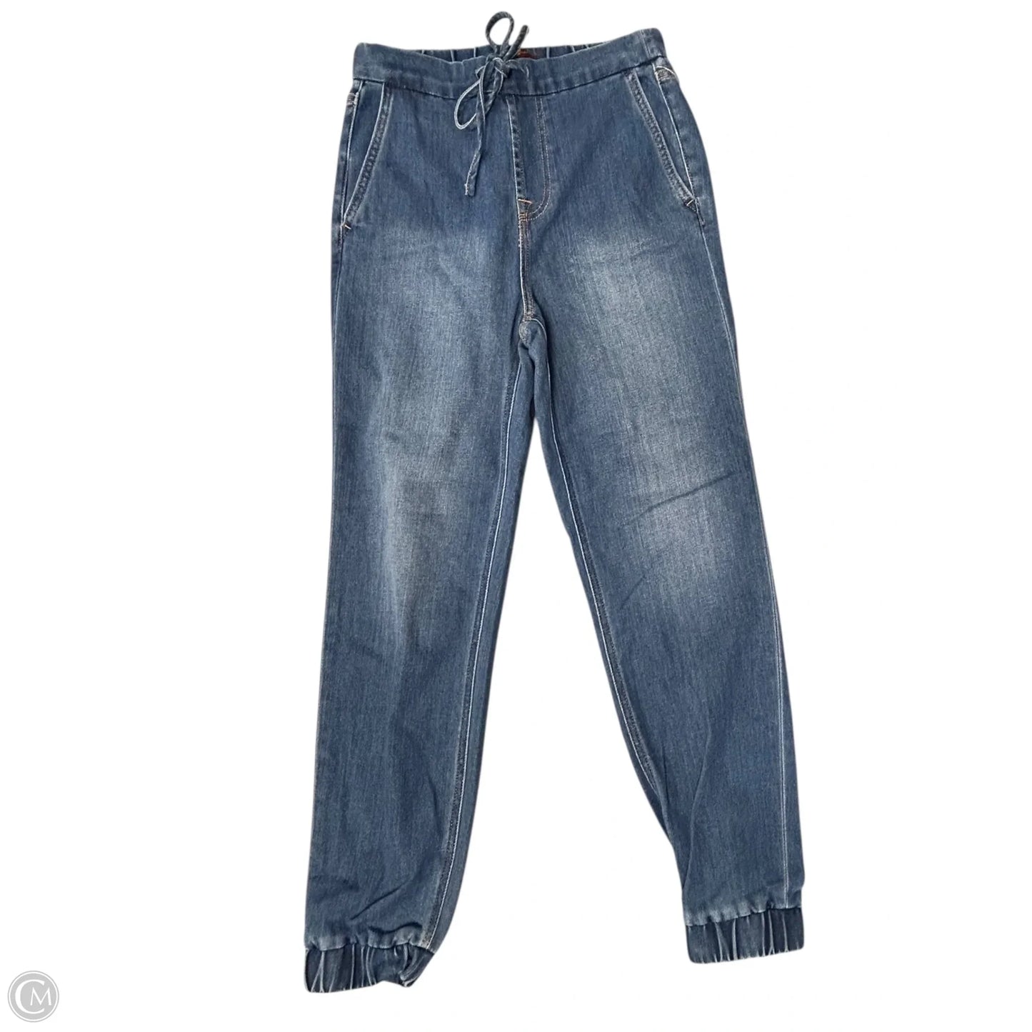 Jeans Skinny By 7 For All Mankind In Blue Denim, Size: 0