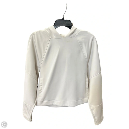 Athletic Sweatshirt Hoodie By Athleta In Ivory, Size: Xs