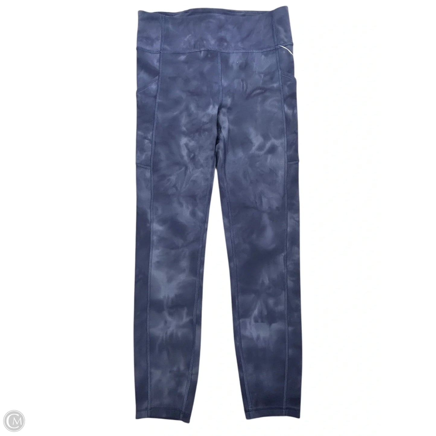 Athletic Leggings By Lululemon In Blue, Size: 8