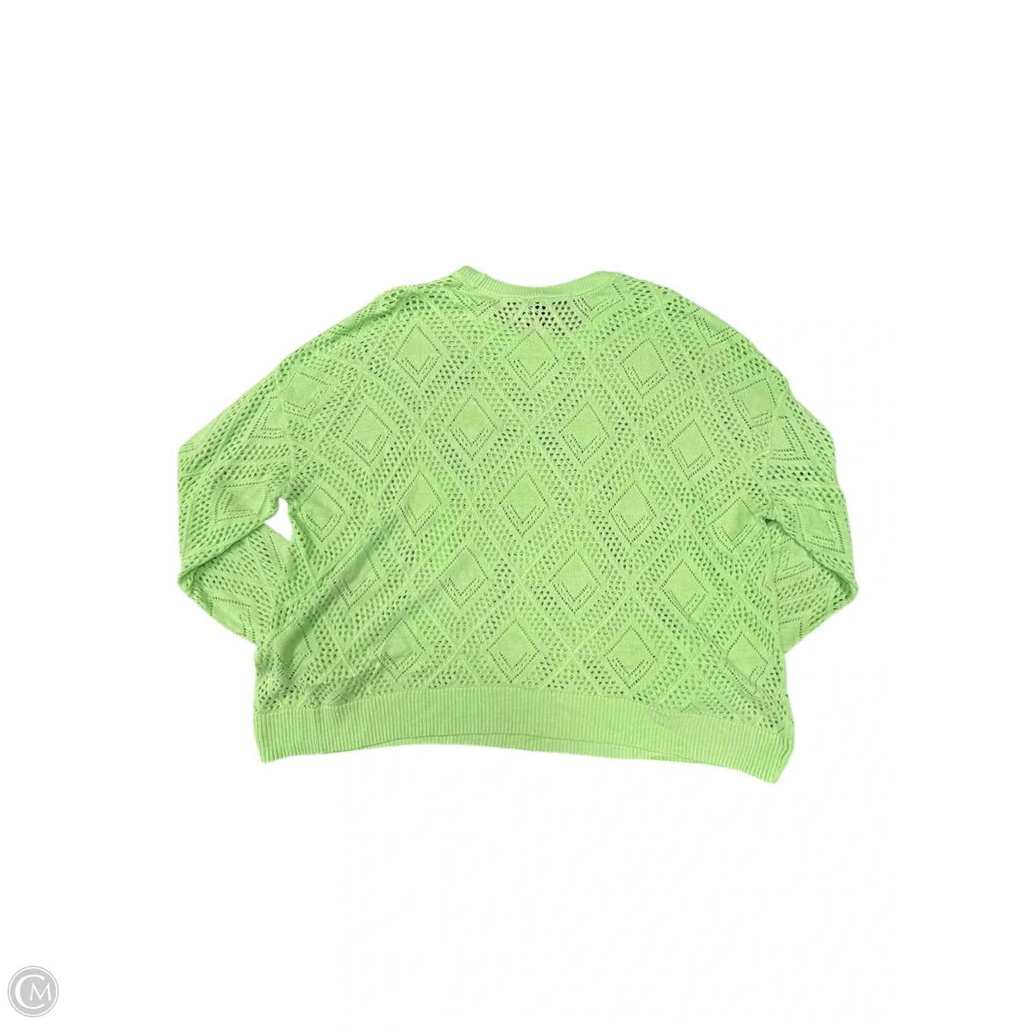 Top Long Sleeve By Torrid In Green, Size: 1x