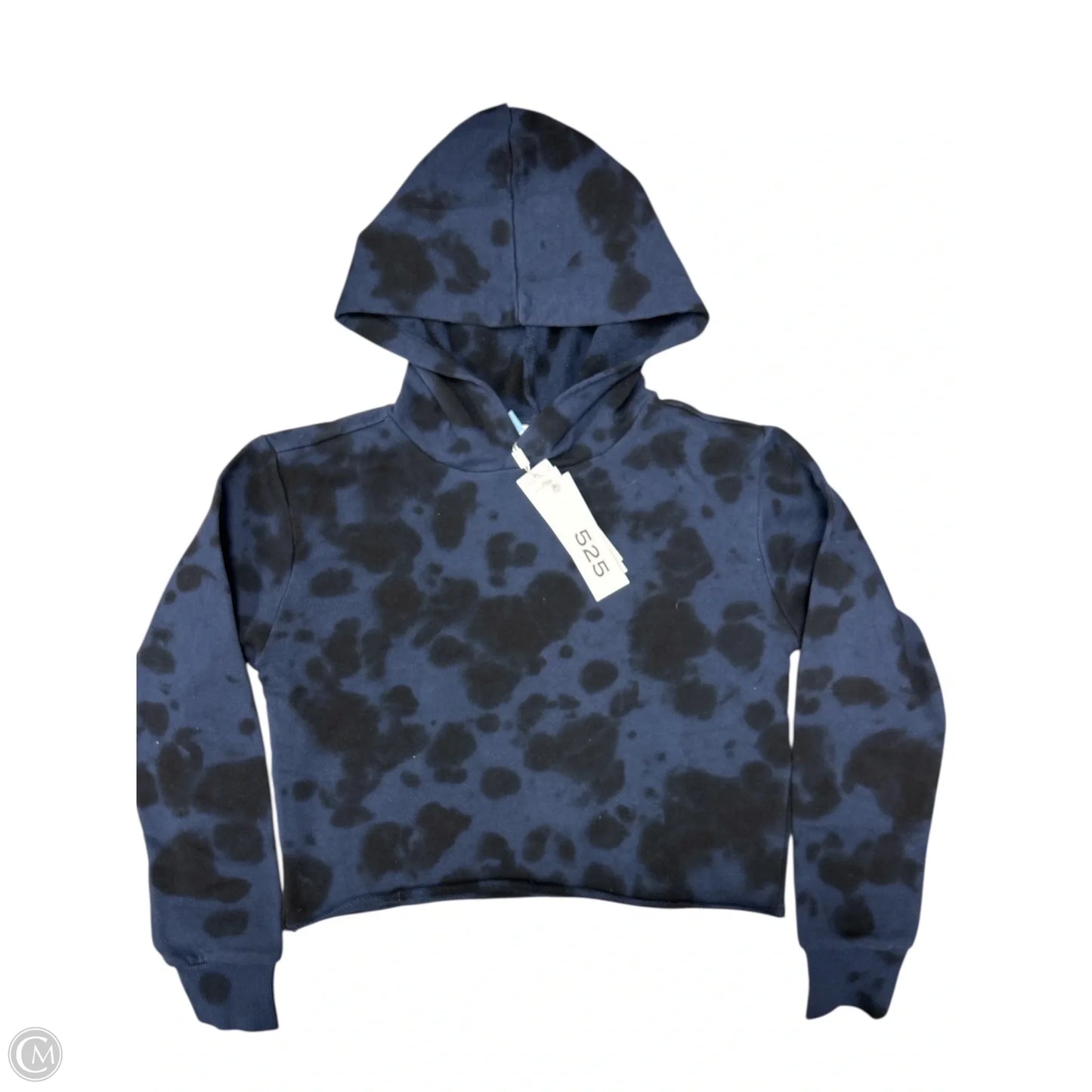 Sweatshirt Hoodie By 525 In Black & Blue, Size: Xs