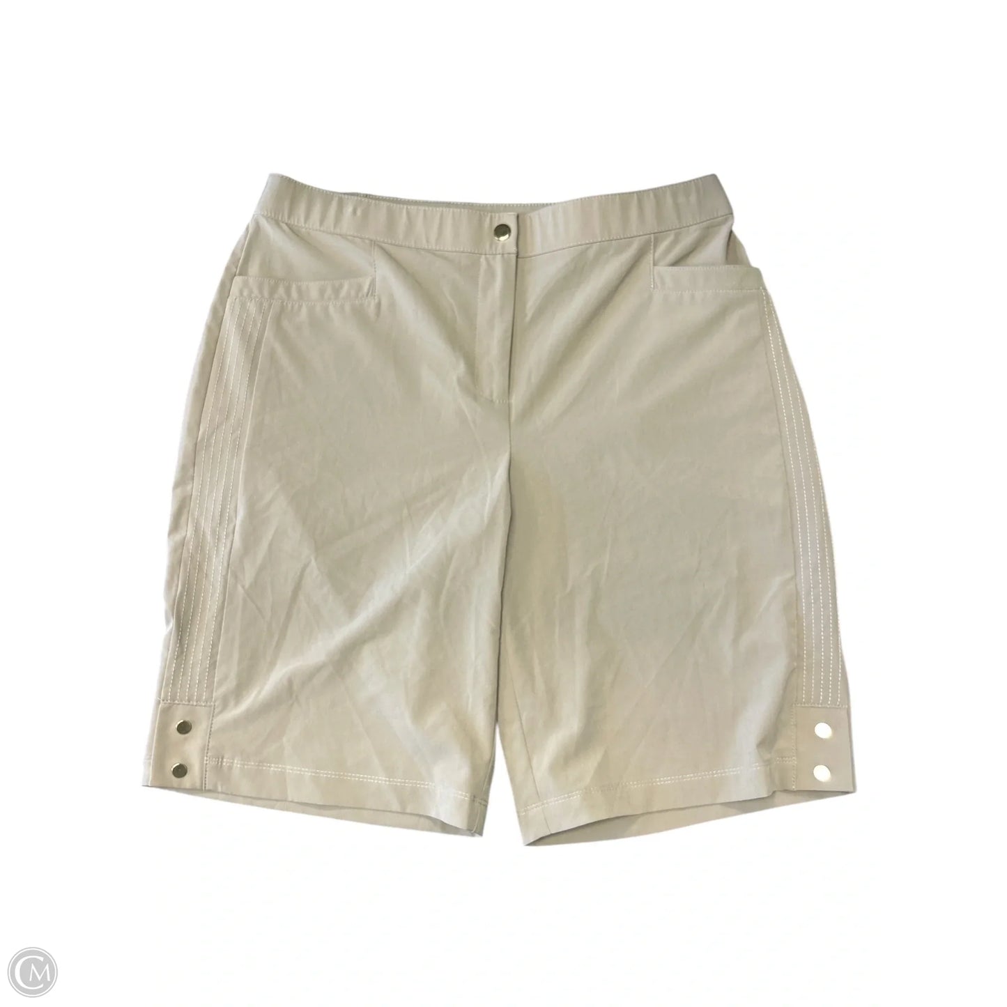 Shorts By Zenergy By Chicos In Tan, Size: M