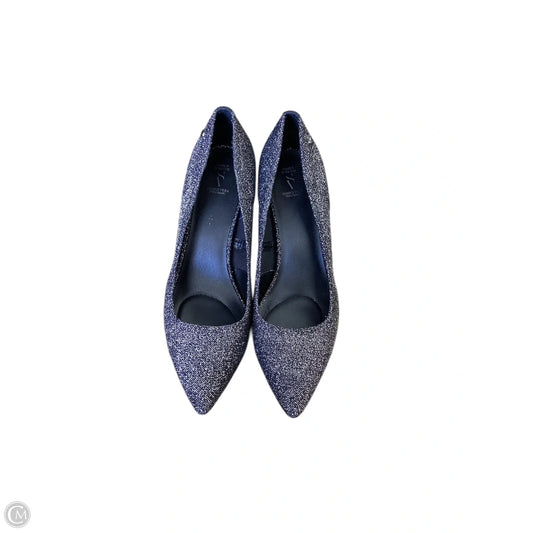 Shoes Heels Stiletto By Simply Vera In Silver, Size: 10