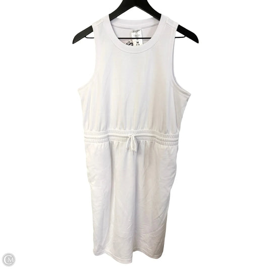 Athletic Dress By Serra In White, Size: M