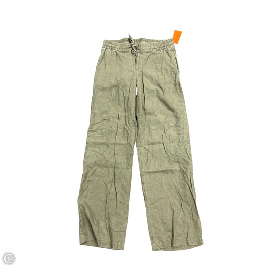 Pants Linen By Old Navy In Green, Size: Xs