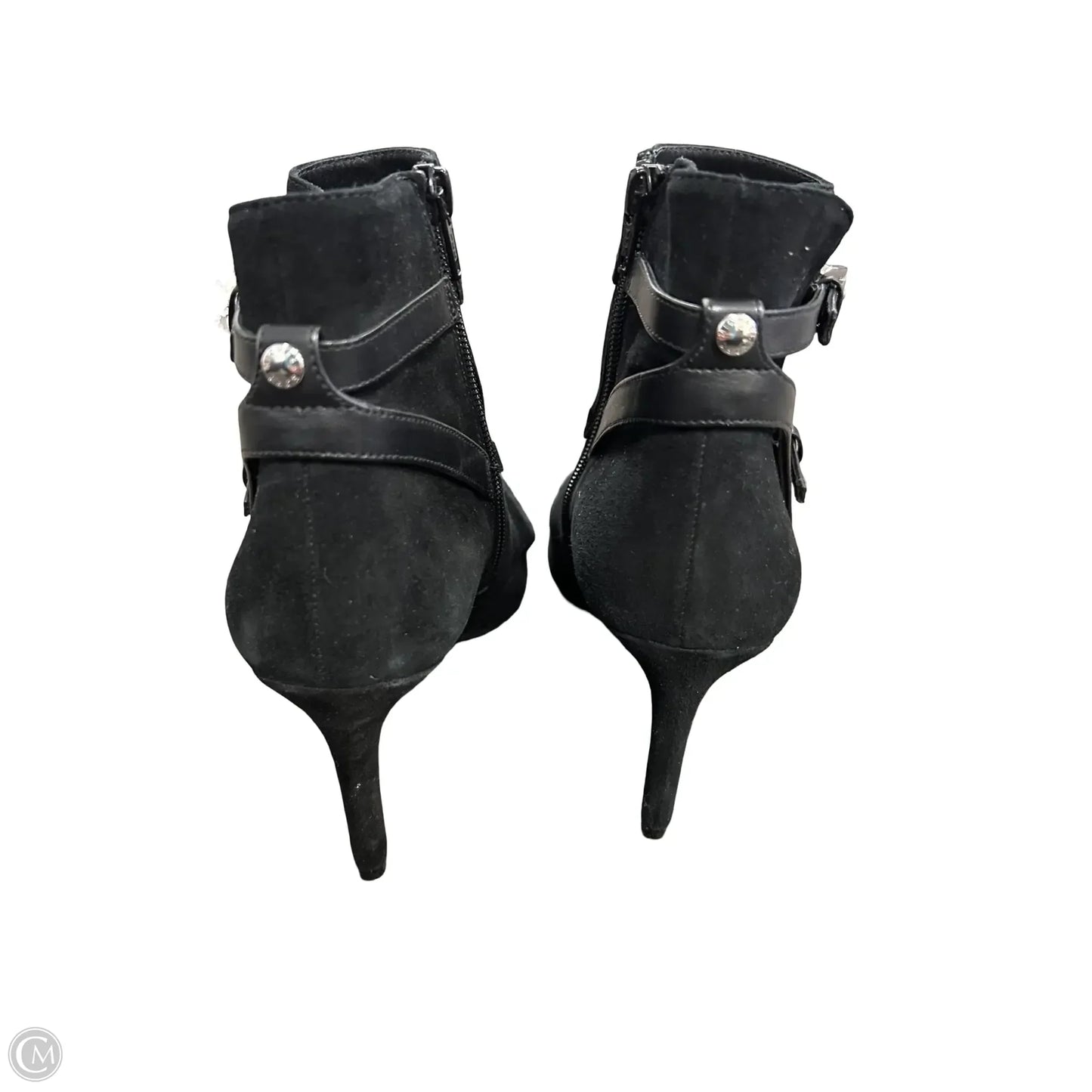 Boots Ankle Heels By Michael By Michael Kors In Black, Size: 8.5